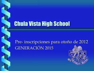 chula vista high school