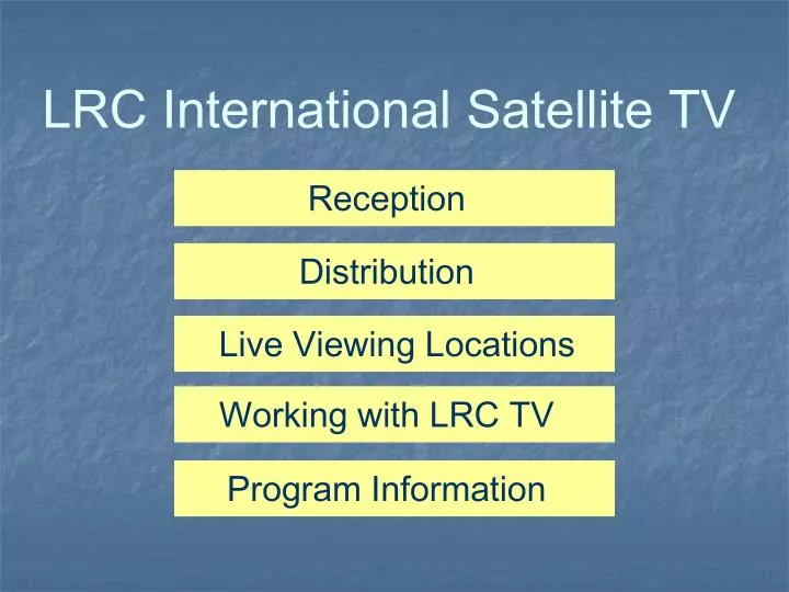 lrc international satellite tv