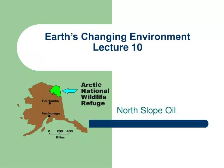 earth s changing environment lecture 10