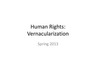 human rights vernacularization
