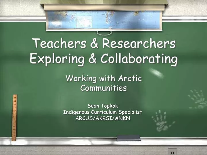 teachers researchers exploring collaborating