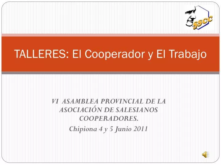 talleres el cooperador y el trabajo