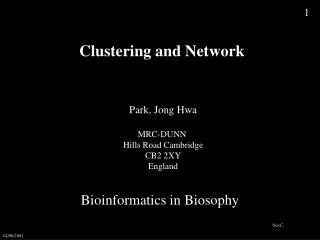 Clustering and Network