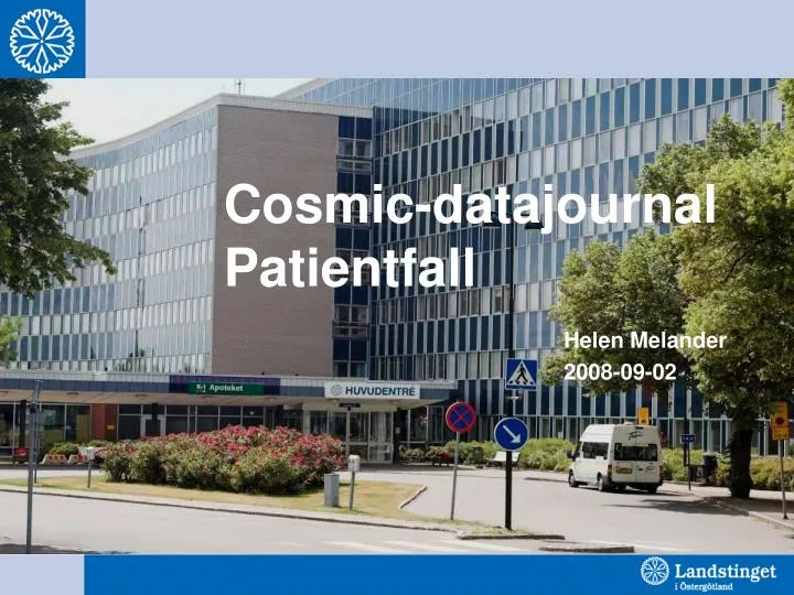 cosmic datajournal patientfall