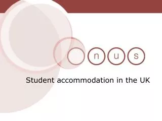 Student accommodation in the UK