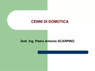 cenni di domotica