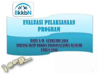 evaluasi pelaksanaan program