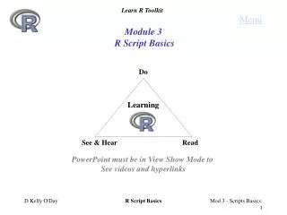 Module 3 R Script Basics