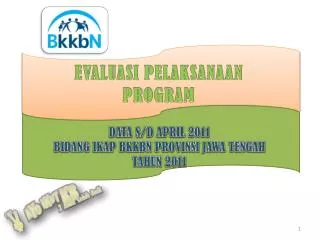evaluasi pelaksanaan program