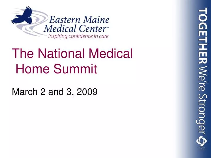 the national medical home summit