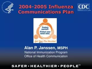 2004-2005 Influenza Communications Plan