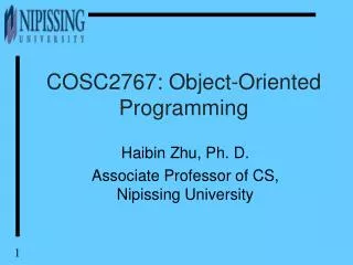 COSC2767: Object-Oriented Programming