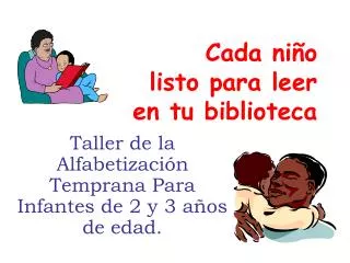 cada ni o listo para leer en tu biblioteca