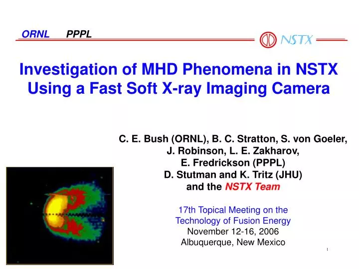 investigation of mhd phenomena in nstx using a fast soft x ray imaging camera