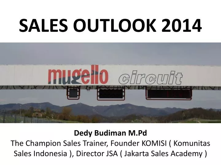 sales outlook 2014
