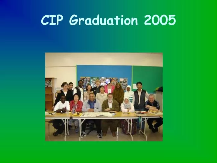 cip graduation 2005