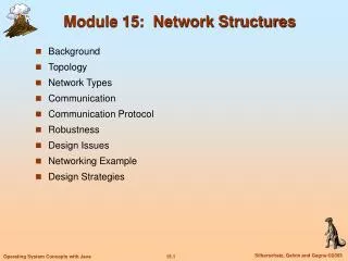 module 15 network structures