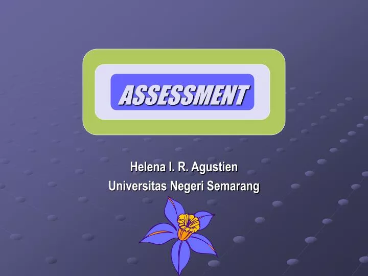 assessment