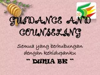 guidance and counseling
