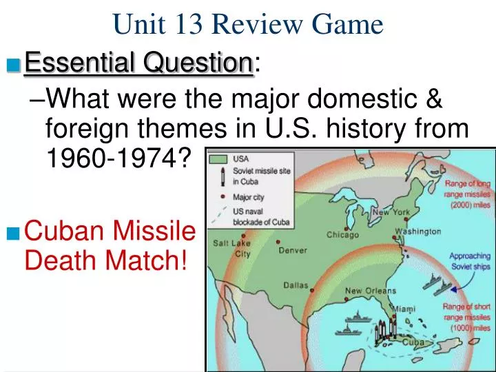 unit 13 review game