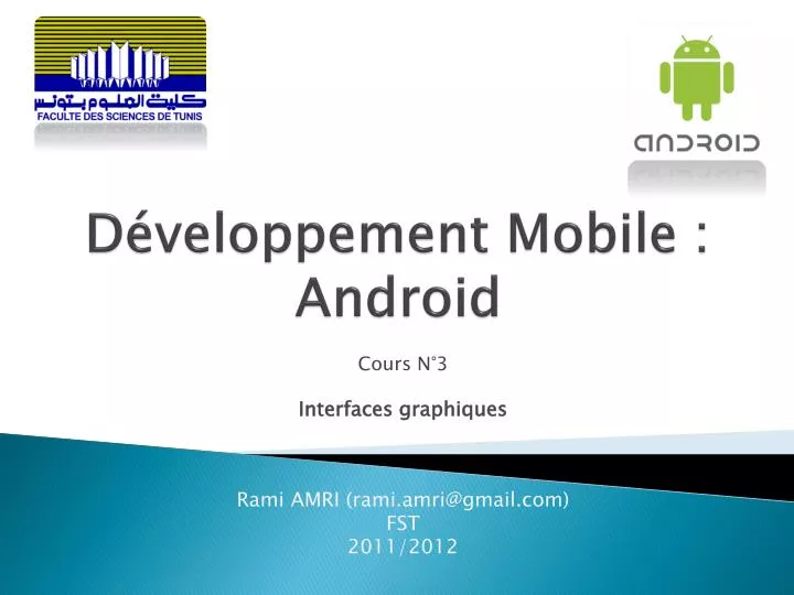 d veloppement mobile android