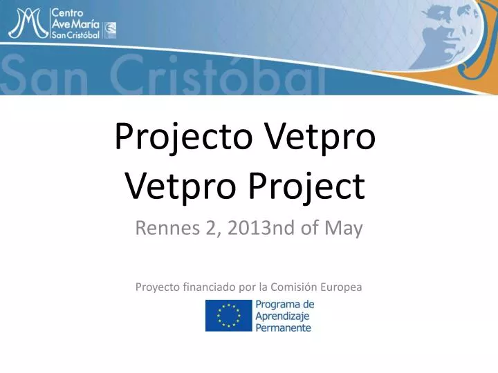 projecto vetpro vetpro project
