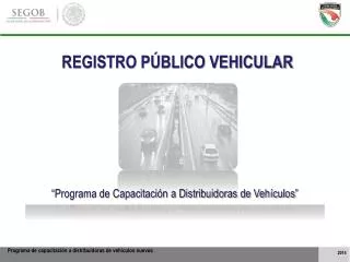 programa de capacitaci n a distribuidoras de veh culos