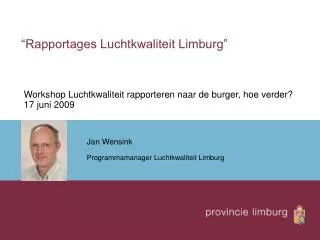 rapportages luchtkwaliteit limburg