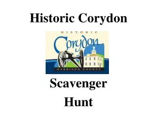 Historic Corydon