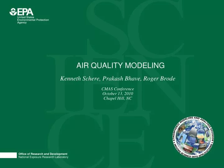 air quality modeling