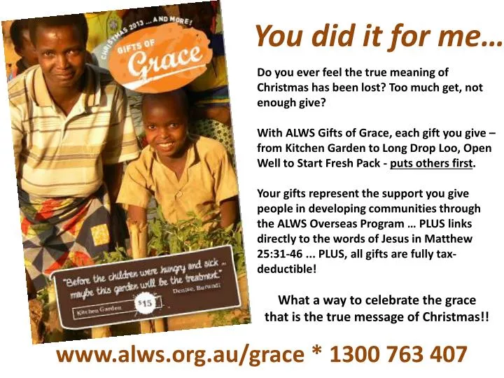 www alws org au grace 1300 763 407