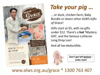 alws.au/grace * 1300 763 407