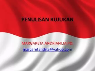 penulisan rujukan