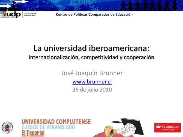 la universidad iberoamericana internacionalizaci n competitividad y cooperaci n