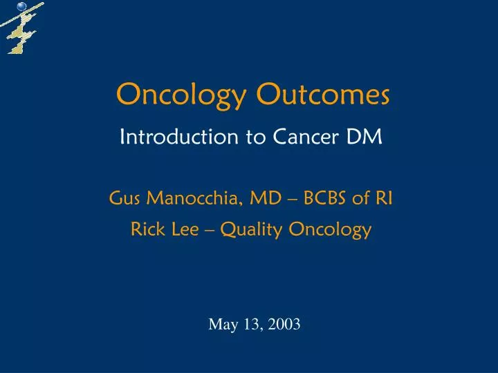 oncology outcomes