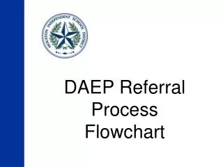 DAEP Referral Process Flowchart