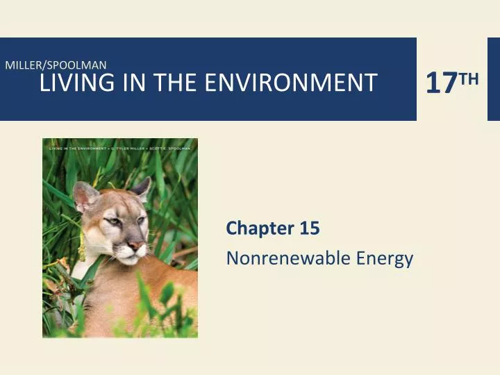 chapter 15 nonrenewable energy