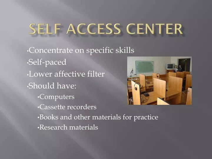 self access center