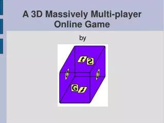 A 3D Massively Multi-player Online Game