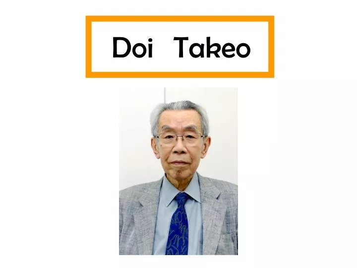 doi takeo