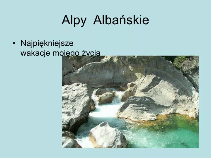 alpy alba skie