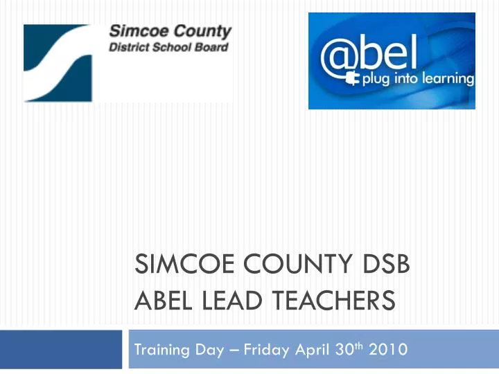 simcoe county dsb abel lead teachers