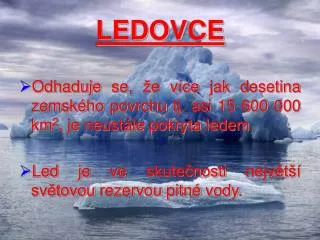 ledovce