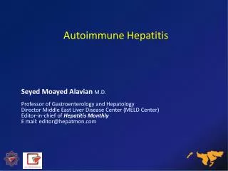 Autoimmune Hepatitis