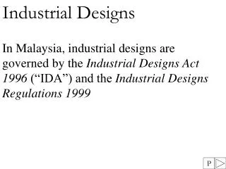 Industrial Designs