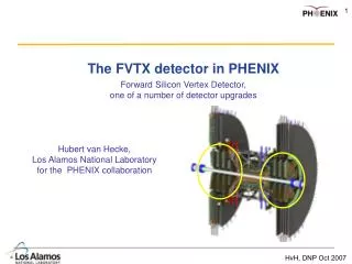 The FVTX detector in PHENIX