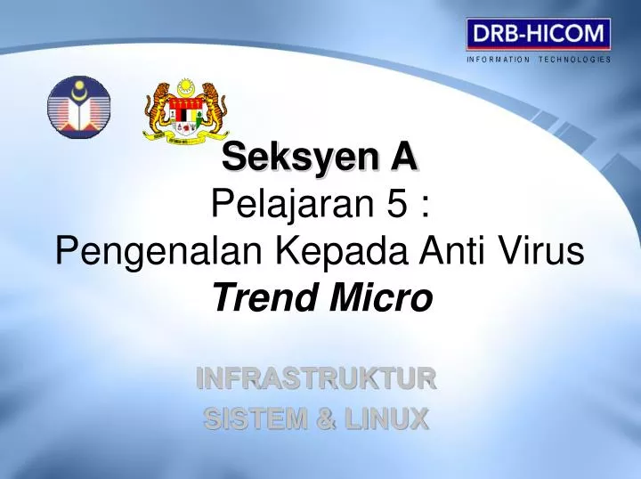 seksyen a pelajaran 5 pengenalan kepada anti virus trend micro