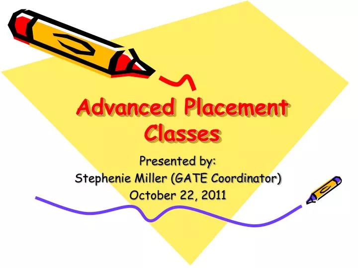 advanced placement classes