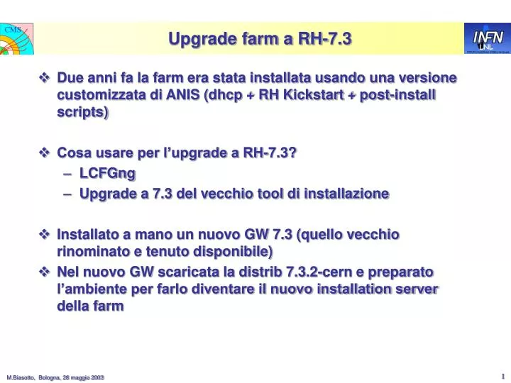 upgrade farm a rh 7 3