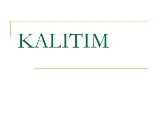 kalitim